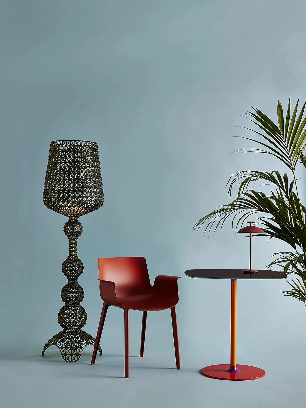 [product_category]-Kartell Kabuki Indoor Floor Lamp, Black-Kartell-8058967233506-0918009-KAR-7