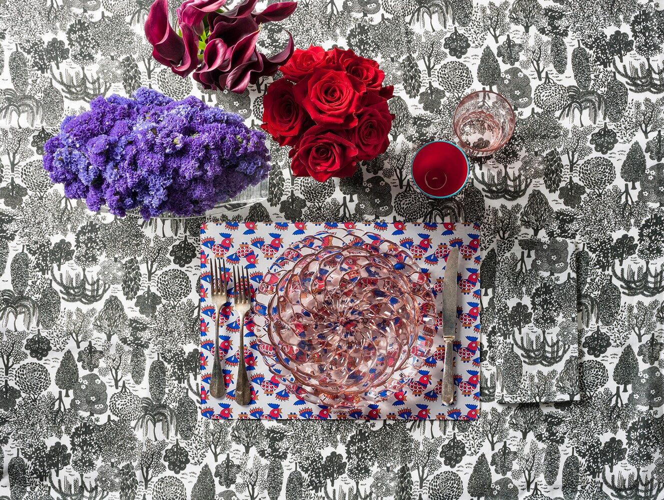 [product_category]-Kartell L'americana Set Of 4 Table Mats, Ninfea-Kartell-8058967275827-01445BB-KAR-6