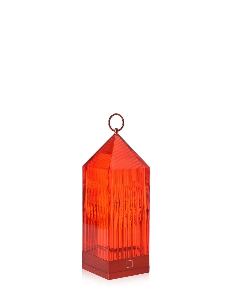 [product_category]-Kartell Lantern Table Lamp, Red-Kartell-8058967267952-09335RO-KAR-2