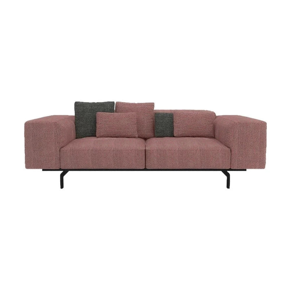 Kartell Largo 2 Sitzer -Sofa Gubbio, Pink