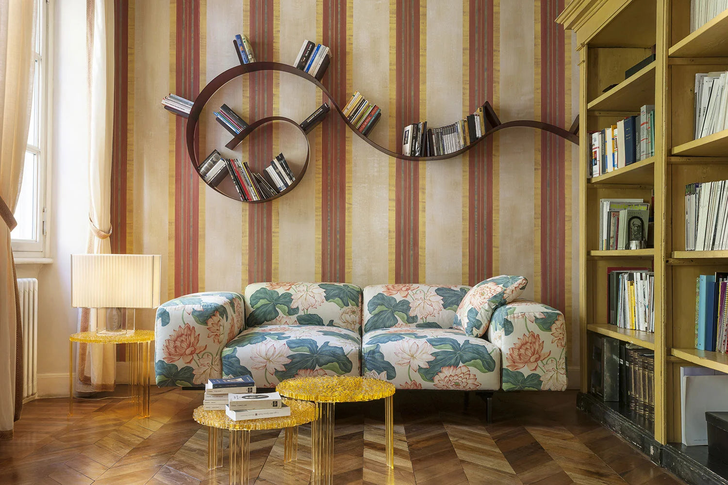 [product_category]-Kartell Largo 2 Seater Sofa Gubbio, Pink-Kartell-8058967288452-07150G5-KAR-3