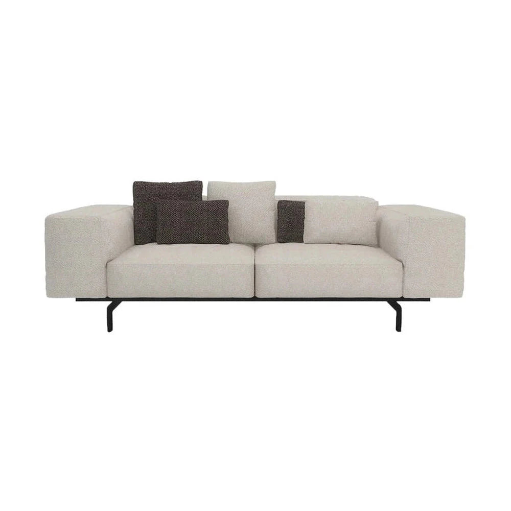 Kartell Largo 2 Seater Sofa Gubbio, arena