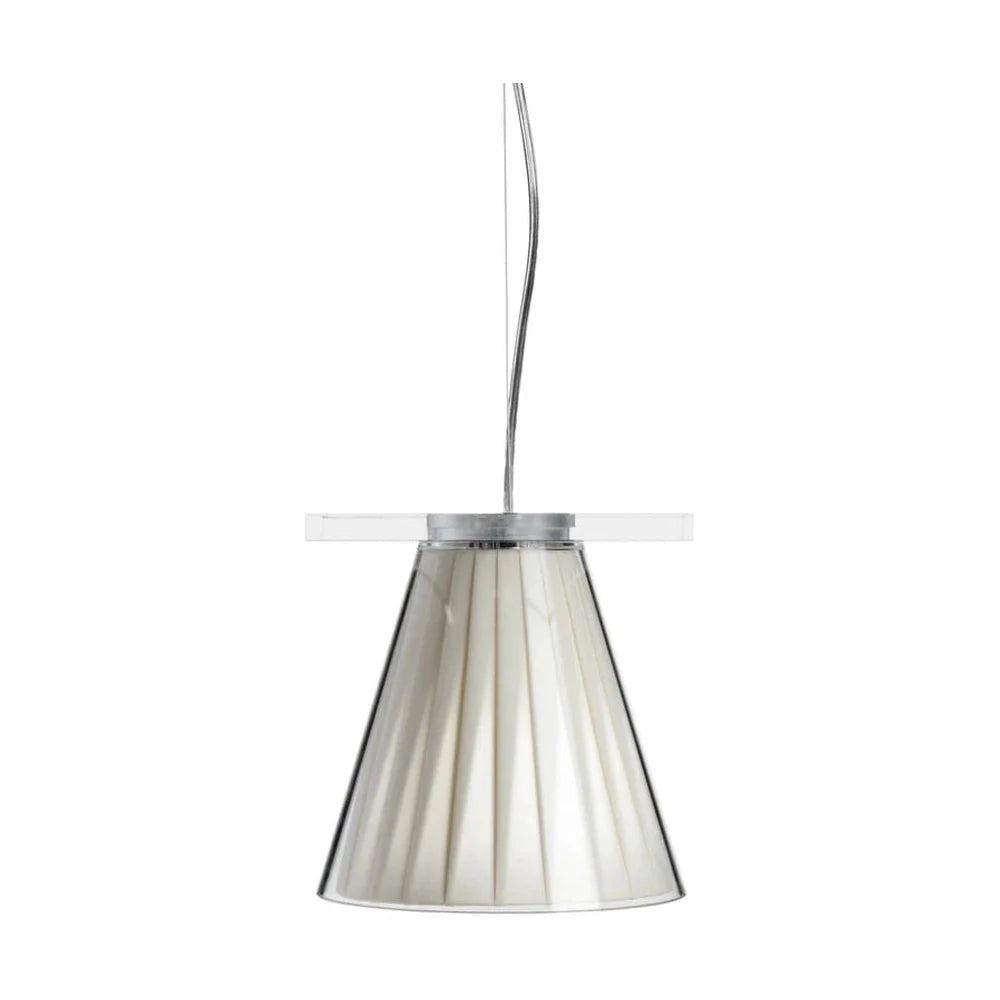 Lampe suspension de tissus d'air léger kartell, cristal