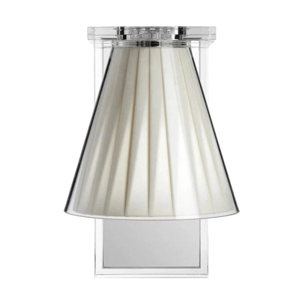 Kartell Light Air Tissue Wall Light, Crystal