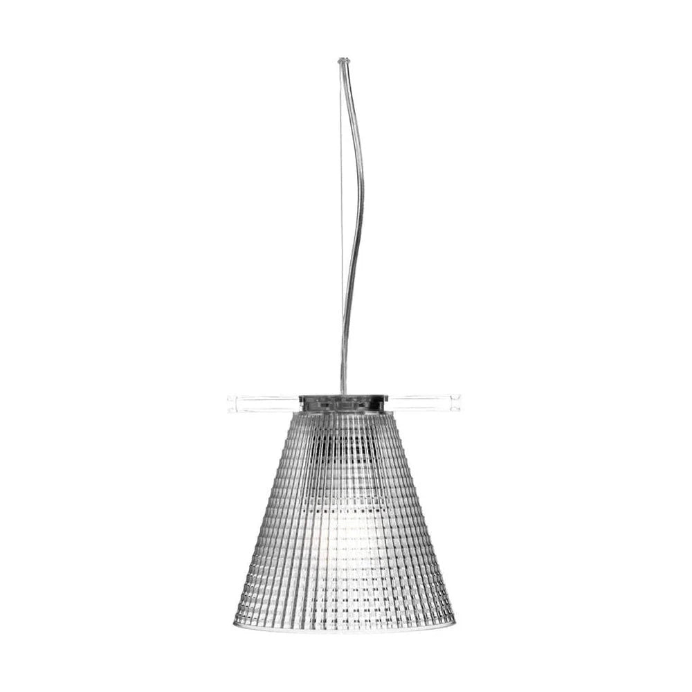 Kartell Light Air Transparent Suspension Lampe, Crystal