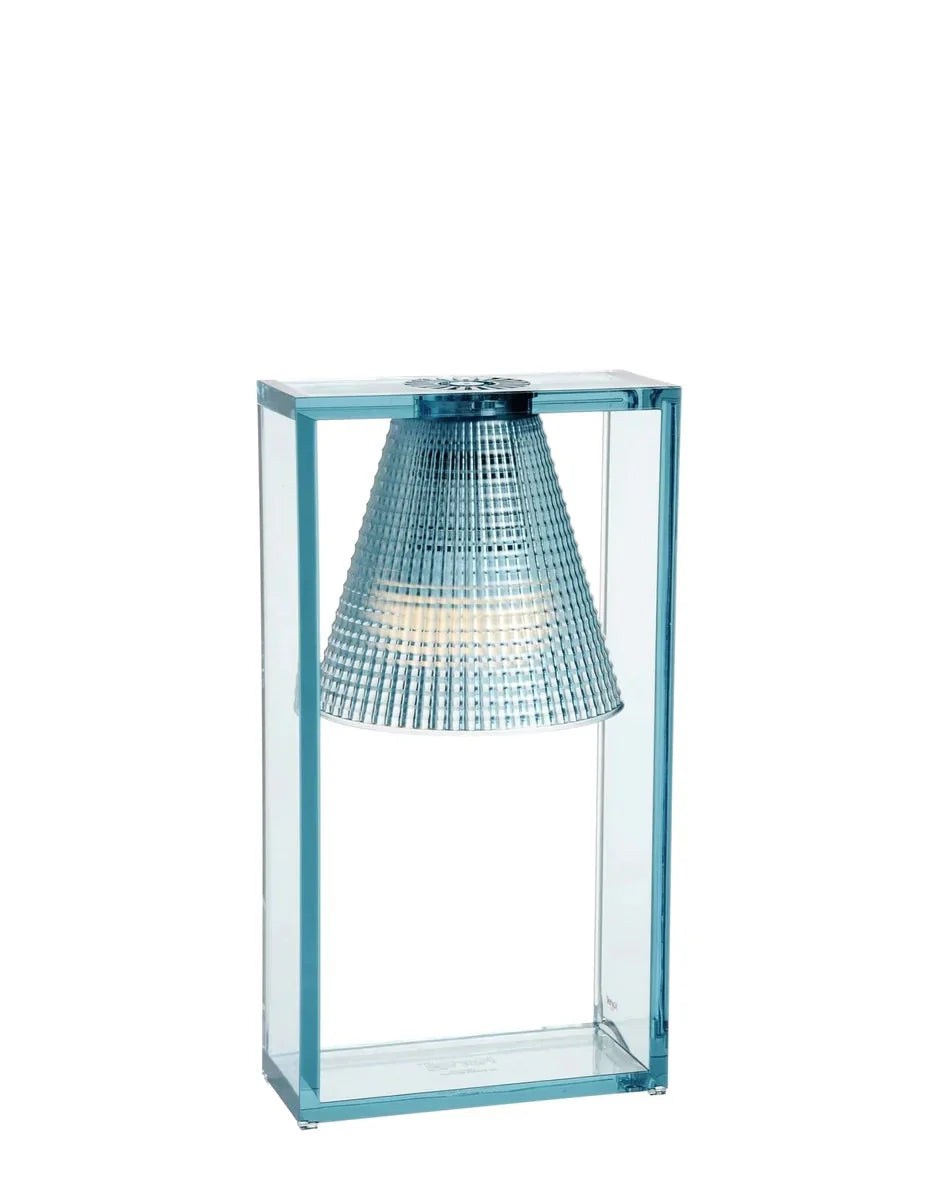 [product_category]-Kartell Light Air Transparent Table Lamp, Light Blue-Kartell-8058967195835-09135AZ-KAR-7