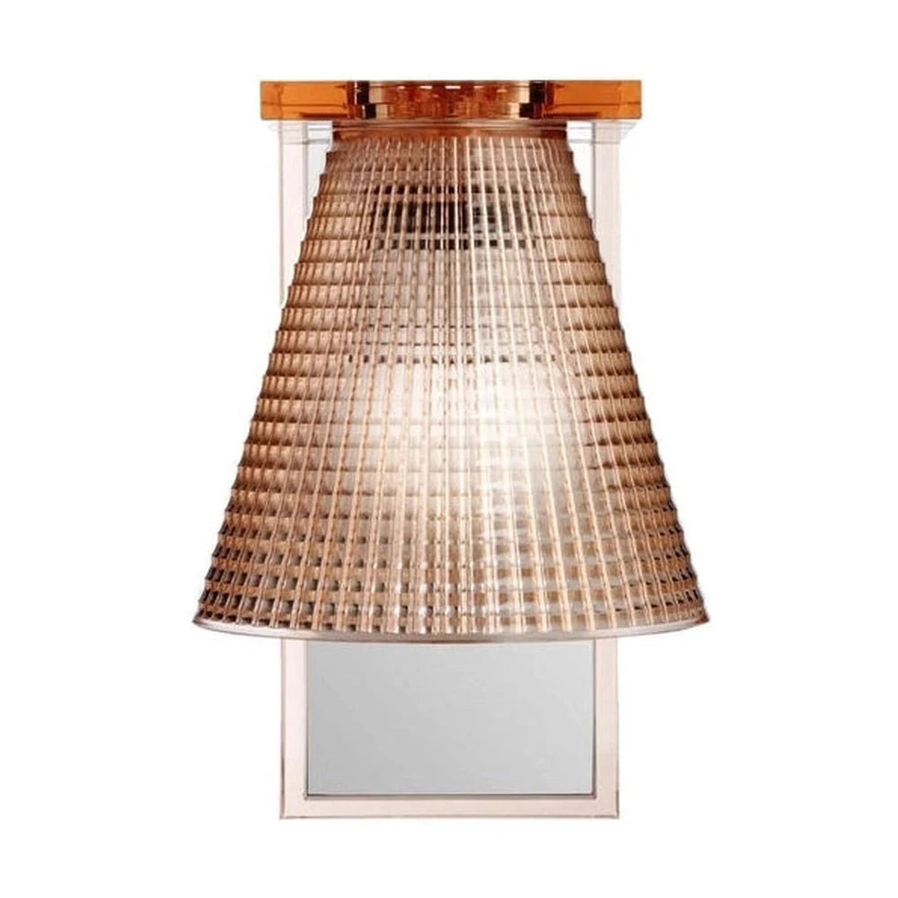 Kartell Light Air Transparent Wall Light, Amber