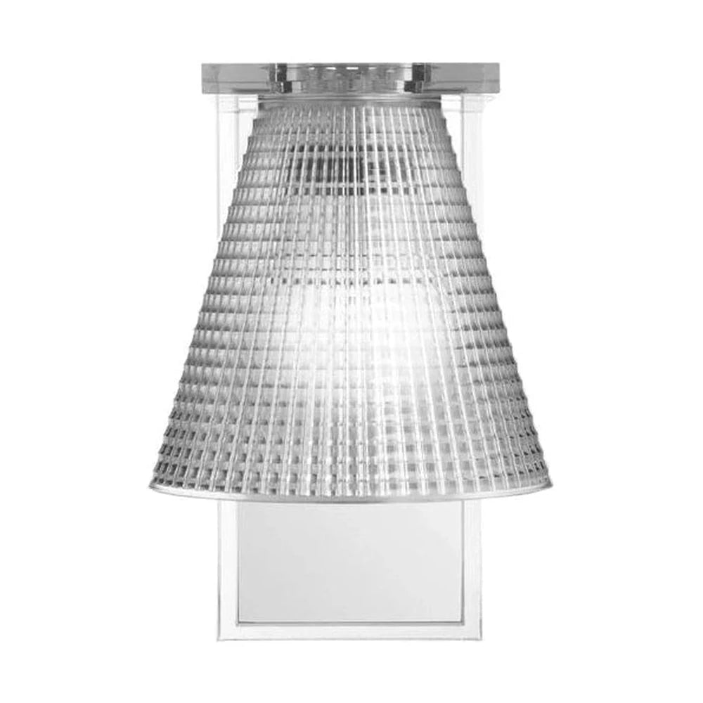 Kartell Licht Luft transparente Wandleuchte, Kristall