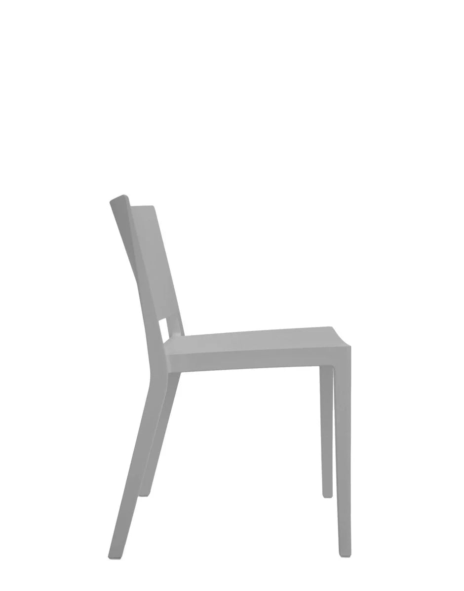 Kartell Lizz Mattenstuhl, grau