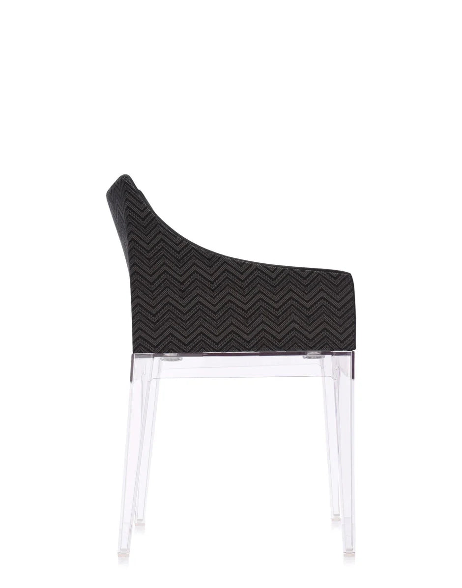 Fauteuil Kartell Madame, transparent / gris