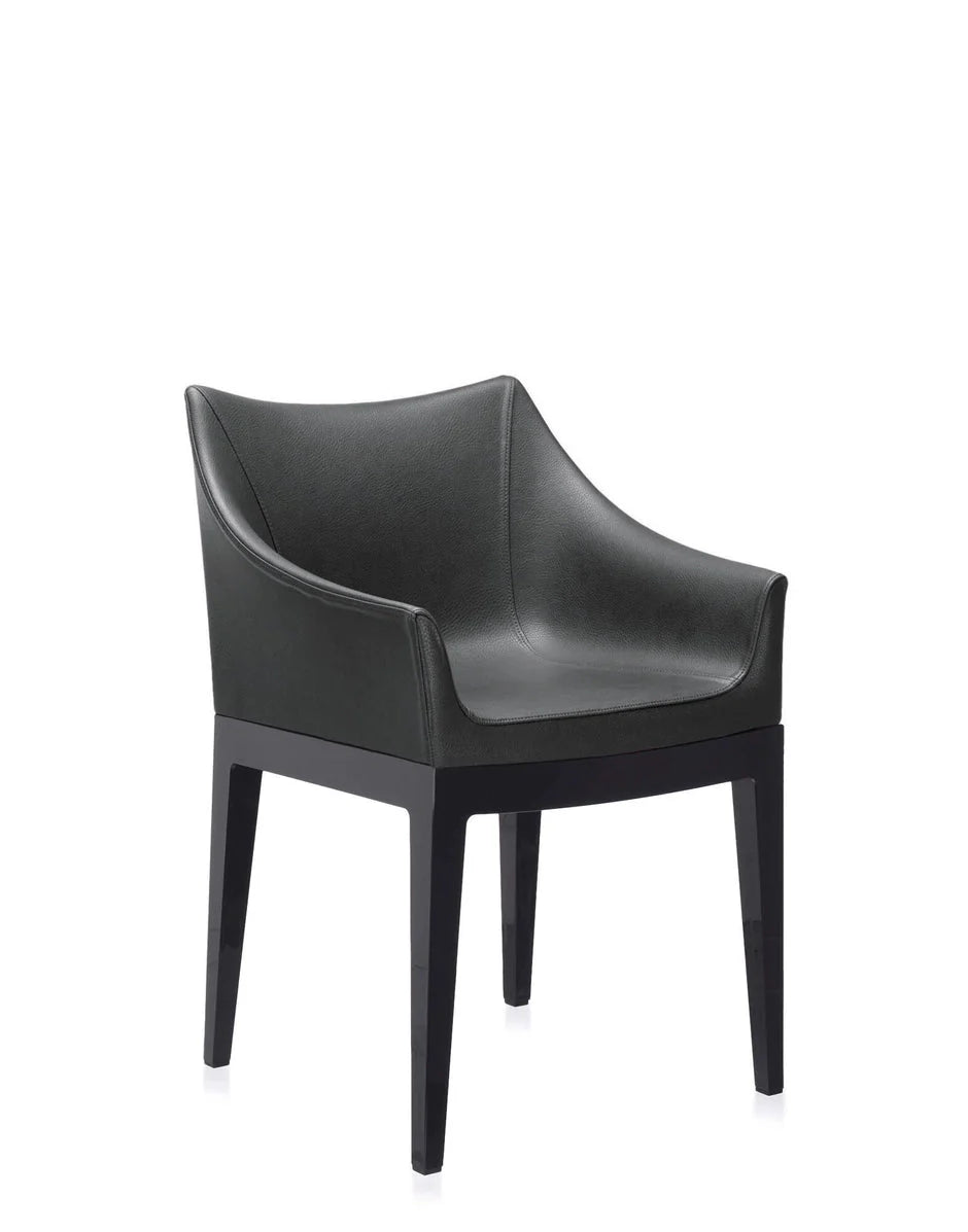 Kartell Madame Ecopelle Sillón, negro/negro