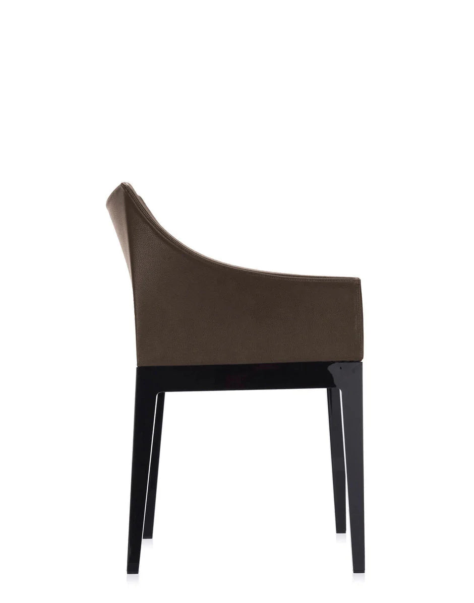 [product_category]-Kartell Madame Ecopelle Armchair, Black/Brick Red-Kartell-8058967263978-05838N5-KAR-3