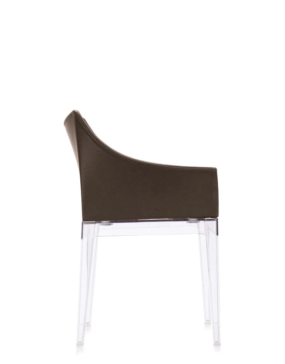 Fauteuil Kartell Madame Ecopelle, Crystal / Brick Red