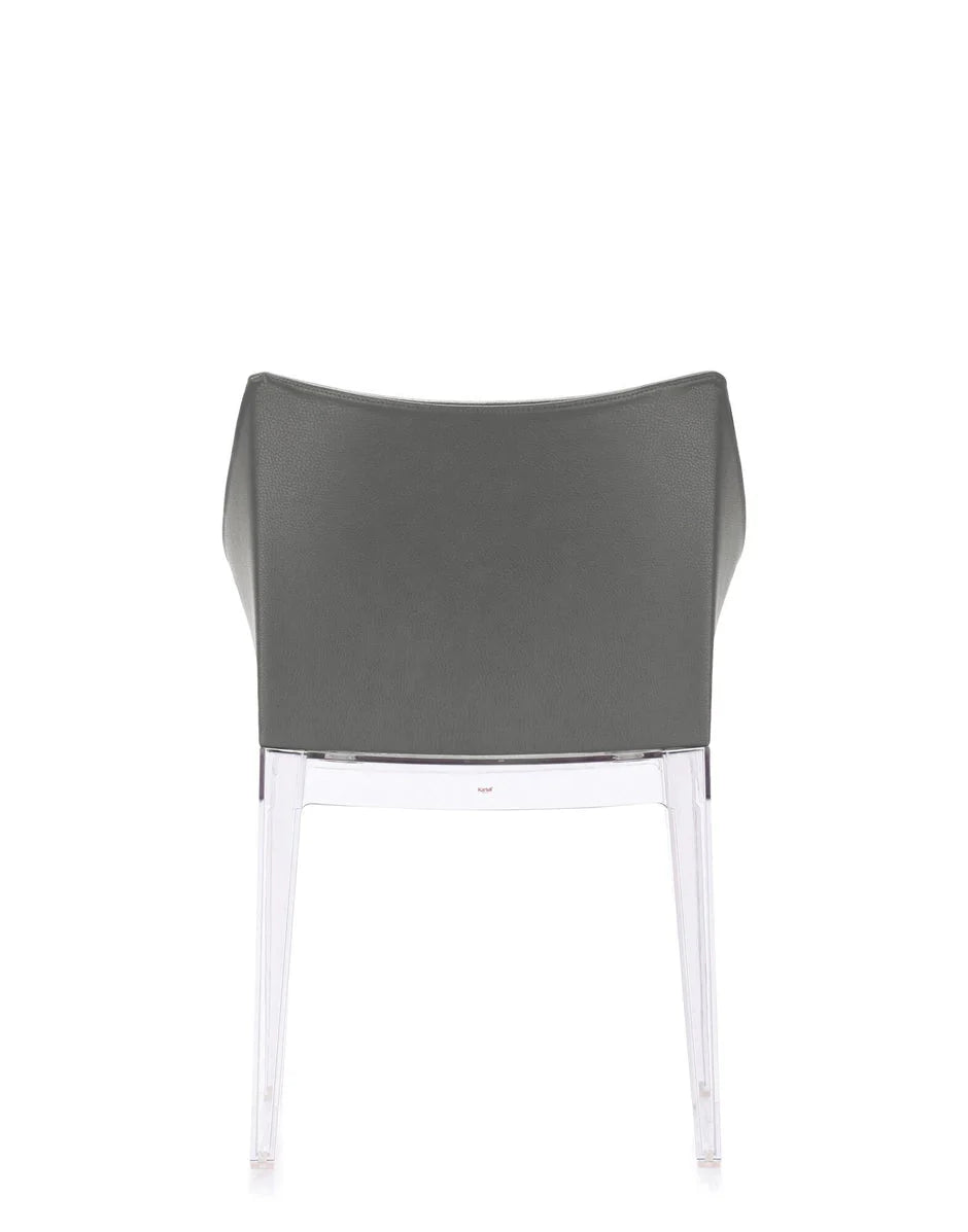 Fauteuil Kartell Madame Ecopelle, cristal / gris