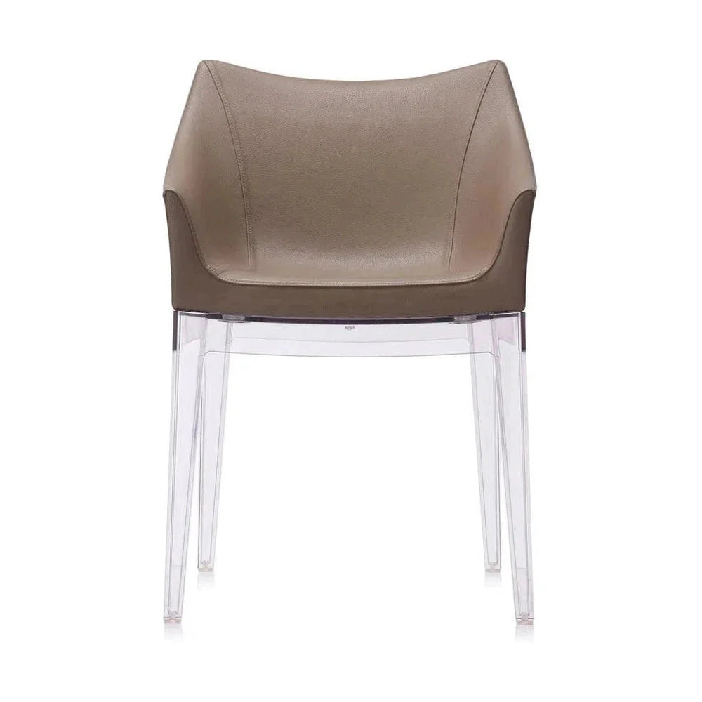 Kartell Madame Ecopelle Armchair, Crystal/Taupe