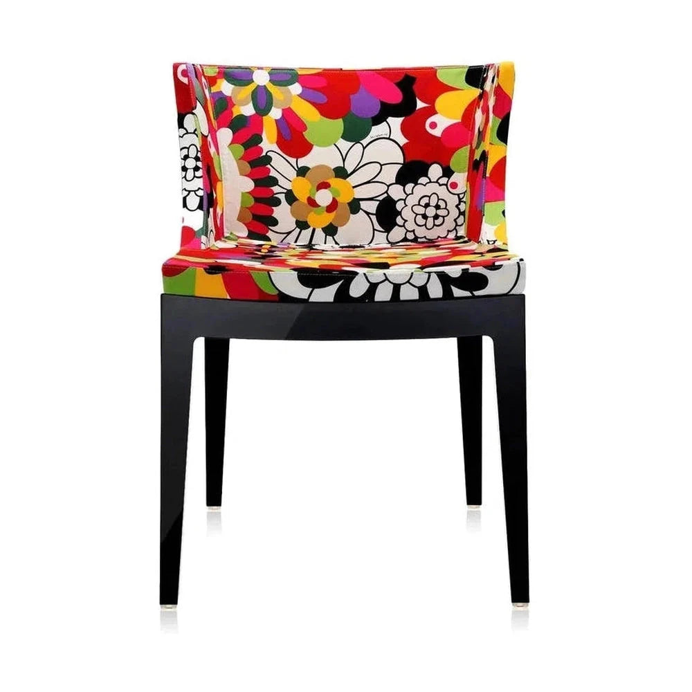 Kartell Mademoiselle à la mode fauteuil, tons rouges noirs / vevey