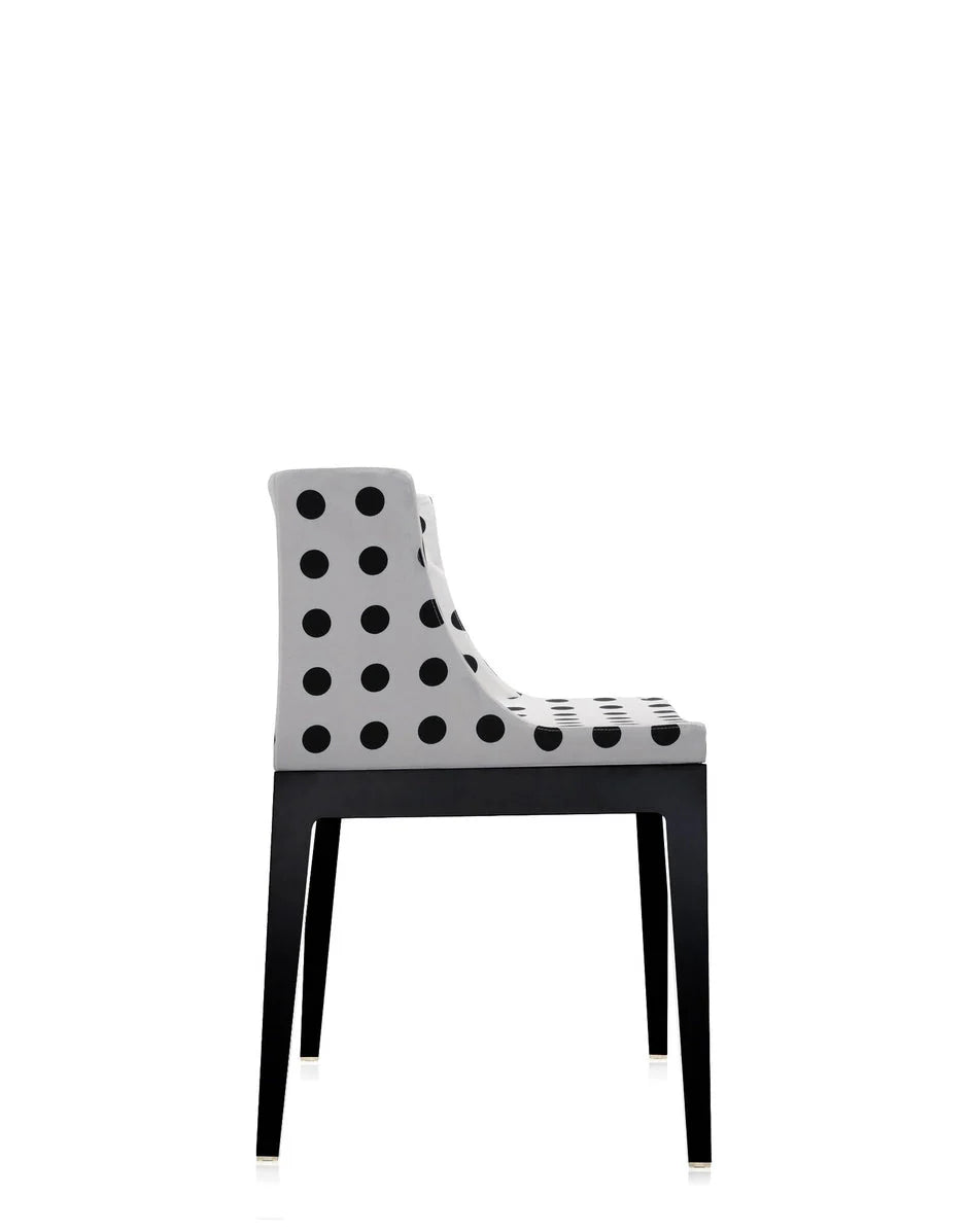 Kartell Mademoiselle à la mode fauteuil, motif noir / blanc