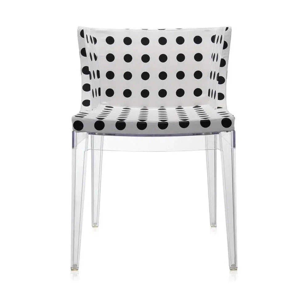 Kartell Mademoiselle à La Mode Armchair, Transparent/White Pattern