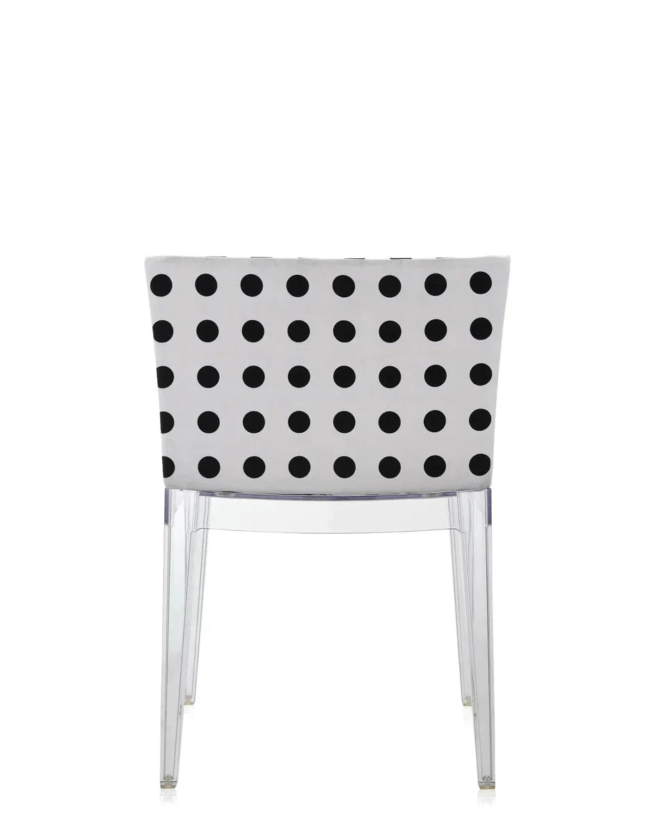 [product_category]-Kartell Mademoiselle à La Mode Armchair, Transparent/White Pattern-Kartell-8058967170146-04895PB-KAR-7