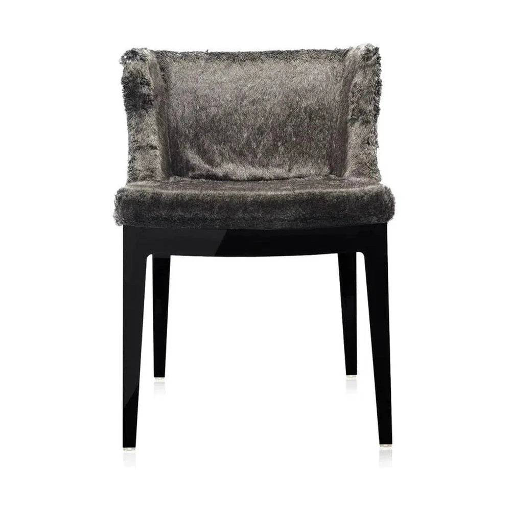 Kartell Mademoiselle Kravitz Sessel, schwarz/grau