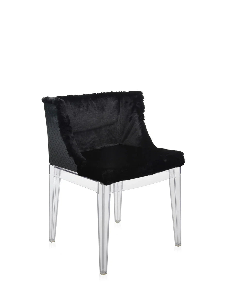 Fauteuil Kartell Mademoiselle Kravitz, transparent / noir