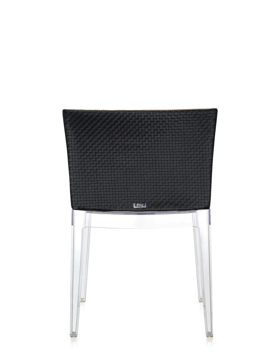 Fauteuil Kartell Mademoiselle Kravitz, transparent / Raffia