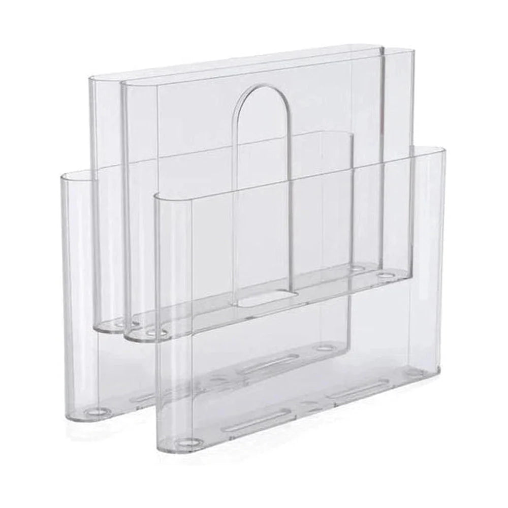 Kartell Magazine Holder, transparent