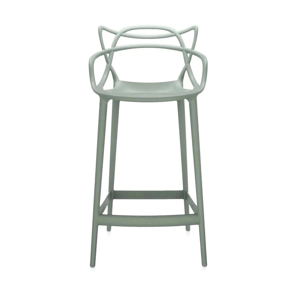 Kartell Masters Stool 65 Cm, Sage Green