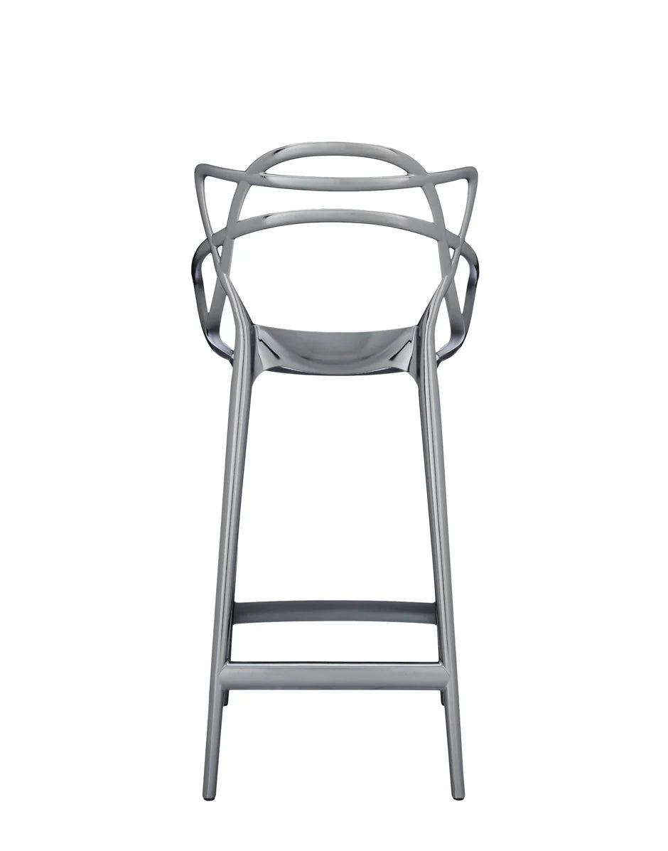 Tabouret Kartell Masters 65 cm, titane