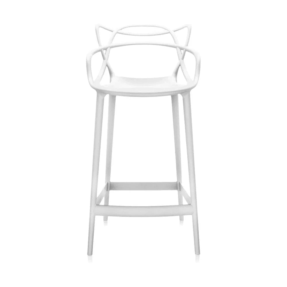 Kartell mestre afføring 65 cm, hvid