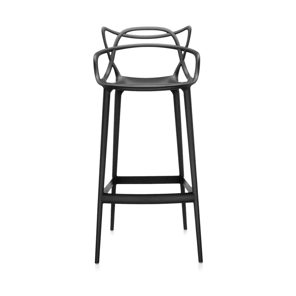 Kartell Masters Stool 75 cm, negro