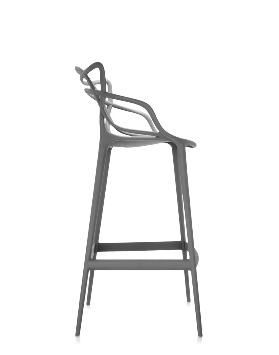 Tabouret Kartell Masters 75 cm, gris