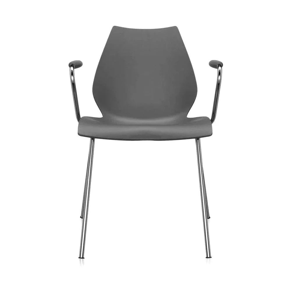 [product_category]-Kartell Maui Armchair, Charcoal-Kartell-8058967036794-028721M-KAR-1