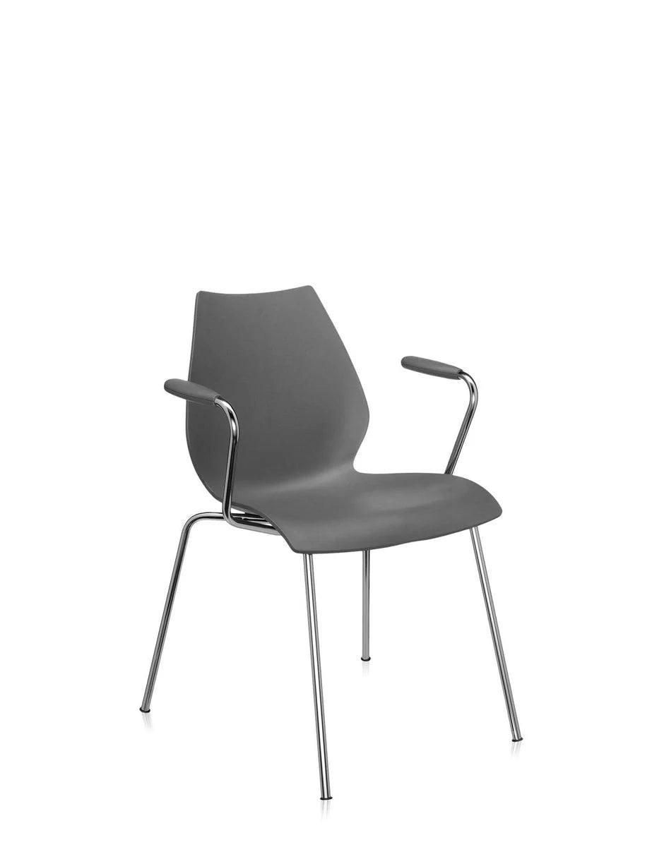 Fauteuil Kartell Maui, charbon de bois