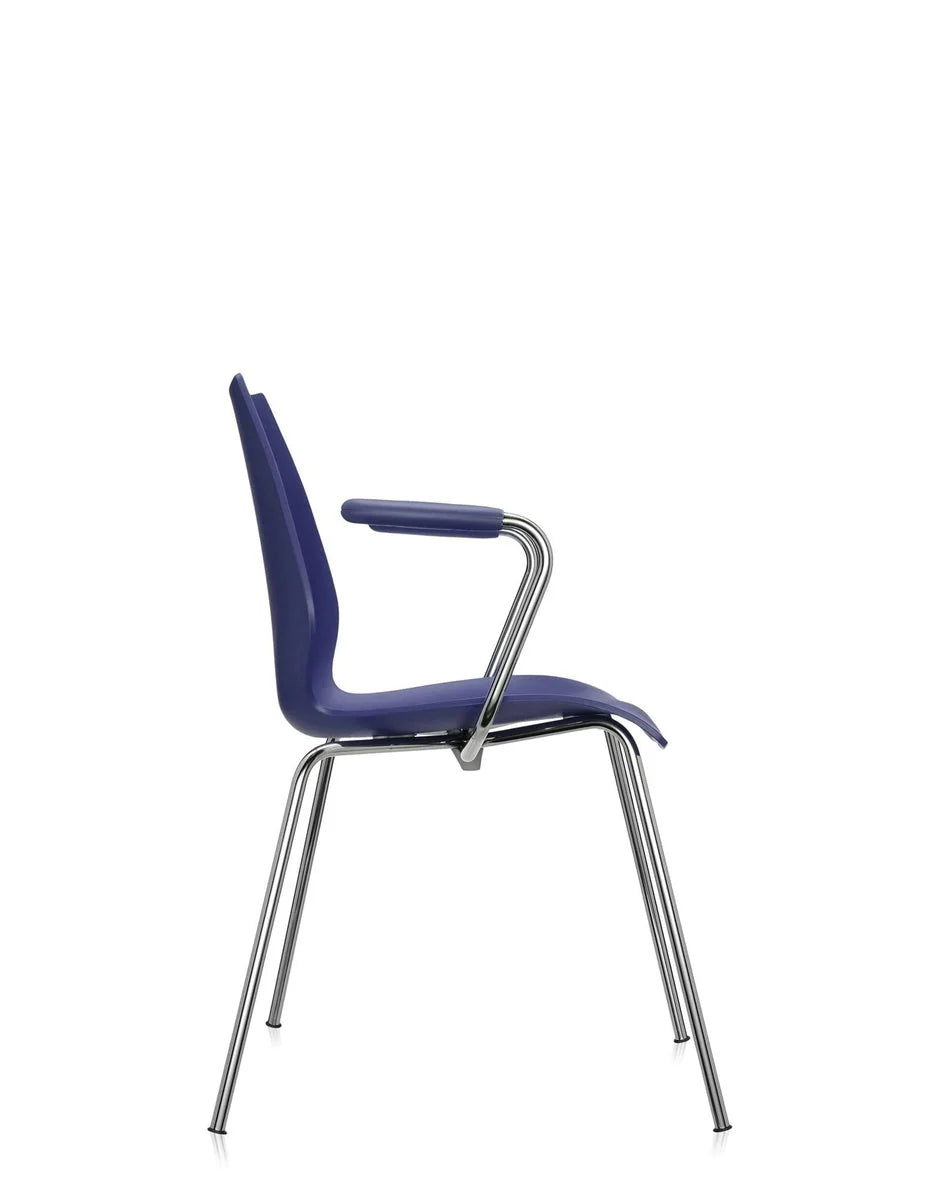 [product_category]-Kartell Maui Armchair, Navy Blue-Kartell-8058967036817-028723M-KAR-3