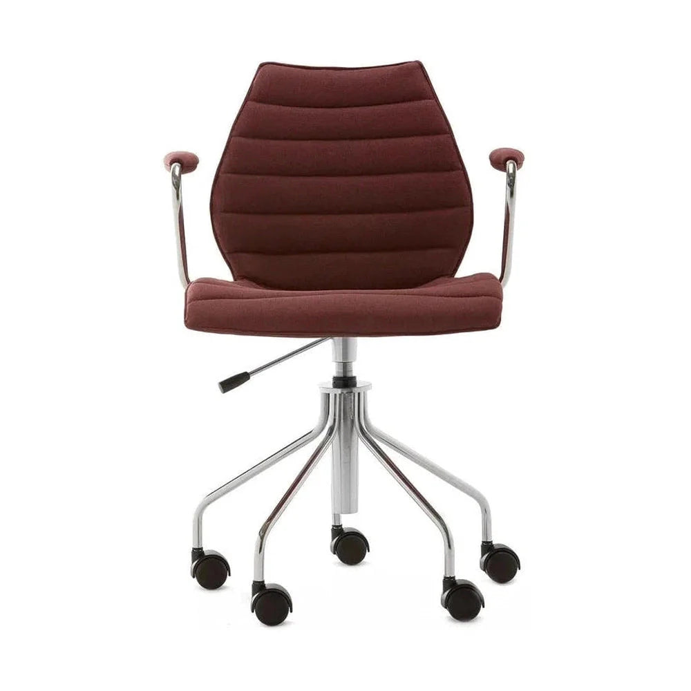 Fauteuil Kartell Maui Soft Noma, rouge brique