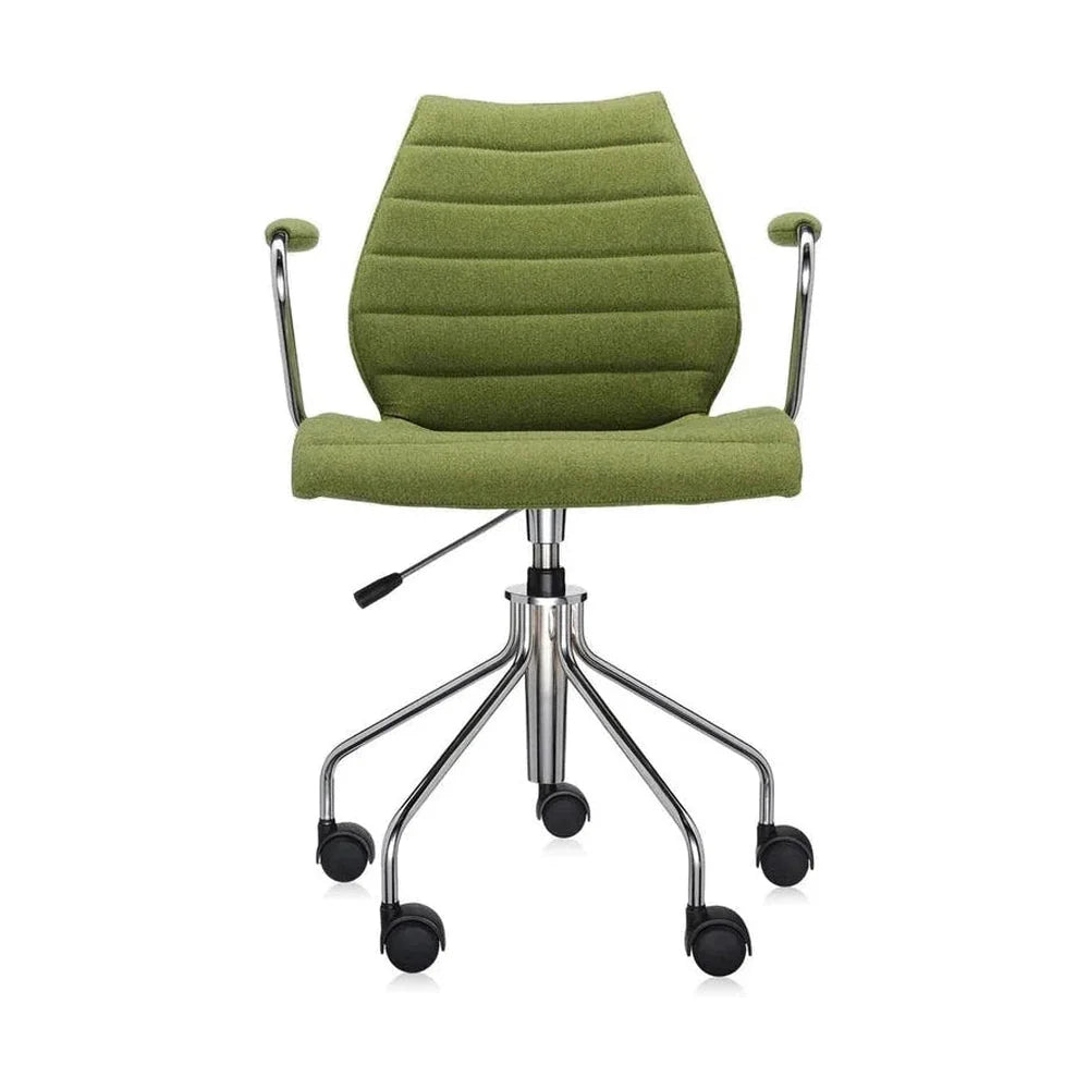 Kartell Maui Soft Trevira Armchair, Acid Green