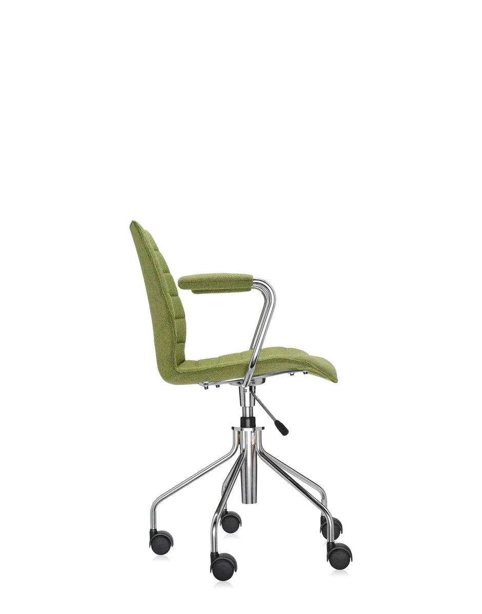 [product_category]-Kartell Maui Soft Trevira Armchair, Acid Green-Kartell-8058967176391-02897SS-KAR-9