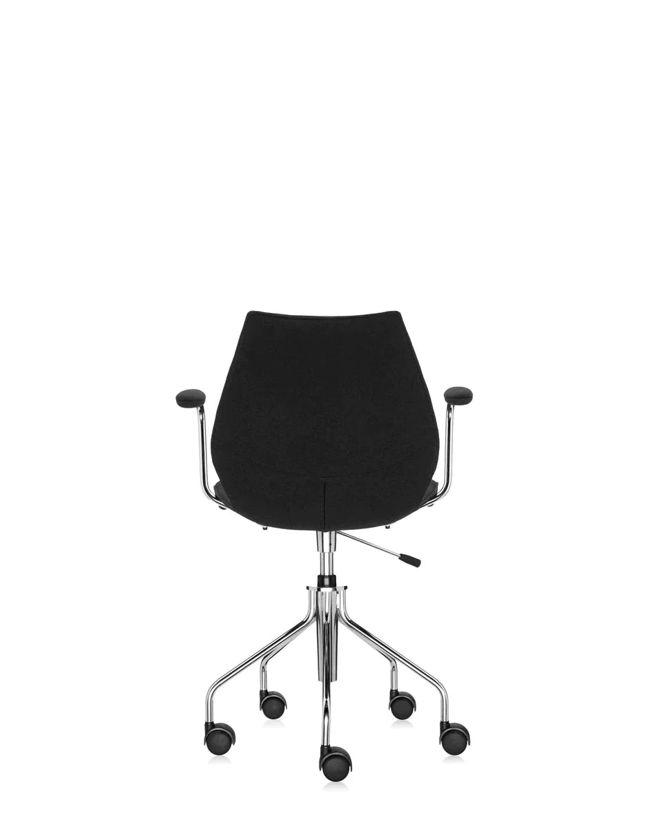 [product_category]-Kartell Maui Soft Trevira Armchair, Black-Kartell-8058967176490-02897BB-KAR-10