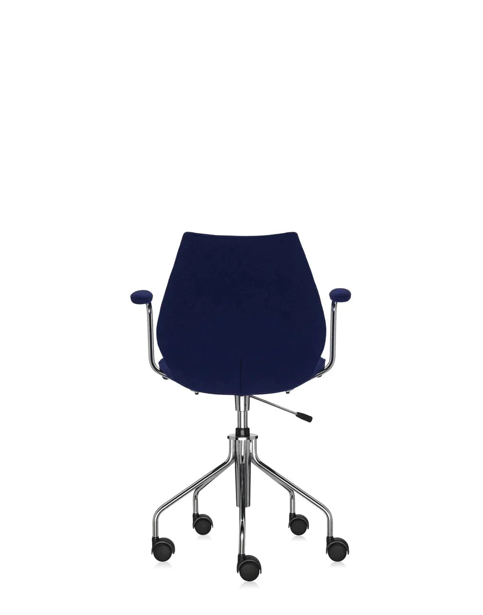 Fauteuil Kartell Maui Soft Trevira, bleu