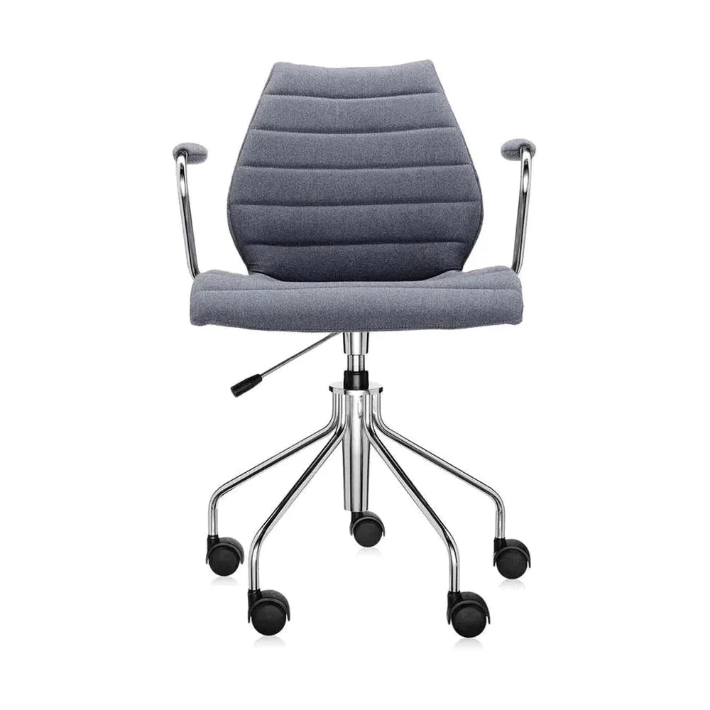 [product_category]-Kartell Maui Soft Trevira Armchair, Grey-Kartell-8058967176476-02897CC-KAR-8