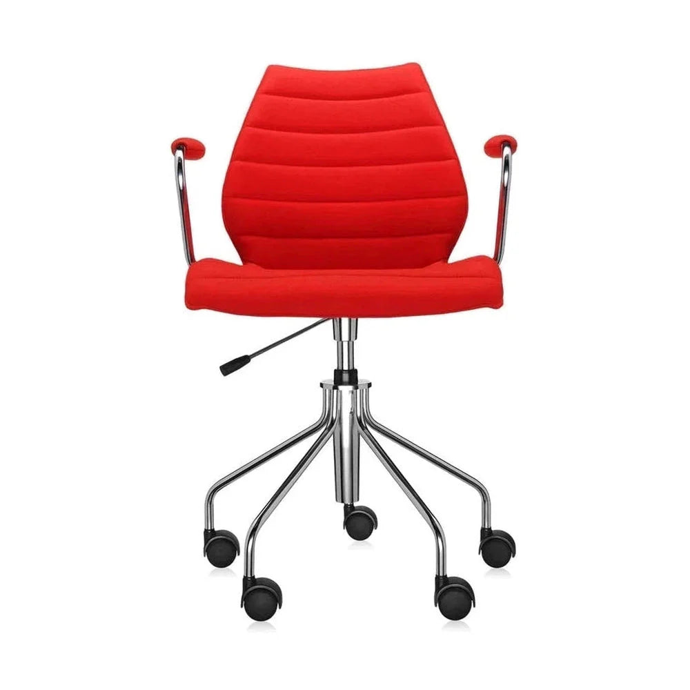 Fauteuil Kartell Maui Soft Trevira, rouge