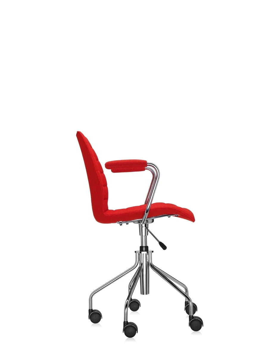 [product_category]-Kartell Maui Soft Trevira Armchair, Red-Kartell-8058967176353-02897GG-KAR-3