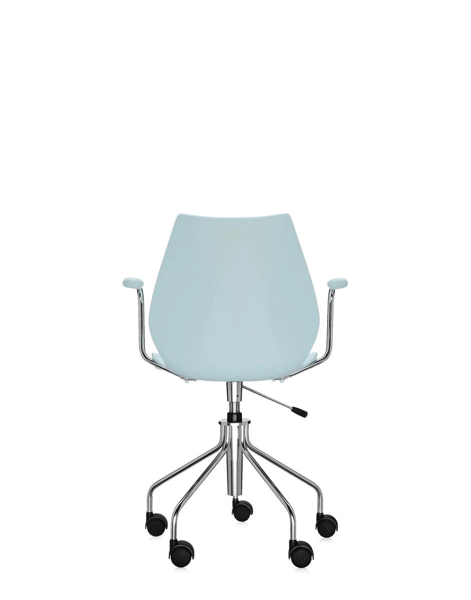 [product_category]-Kartell Maui Swivel Armchair, Light Blue-Kartell-8058967037463-028798M-KAR-4