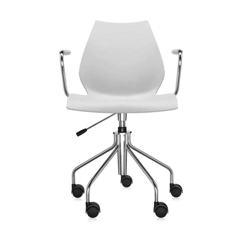 [product_category]-Kartell Maui Swivel Armchair, Light Grey-Kartell-8058967037432-028795M-KAR-1