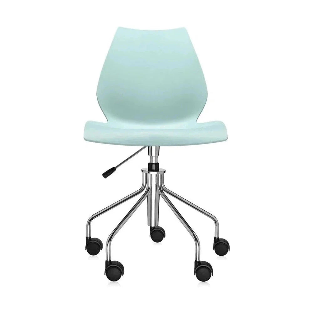 Kartell Maui Swivel Chair, Light Blue