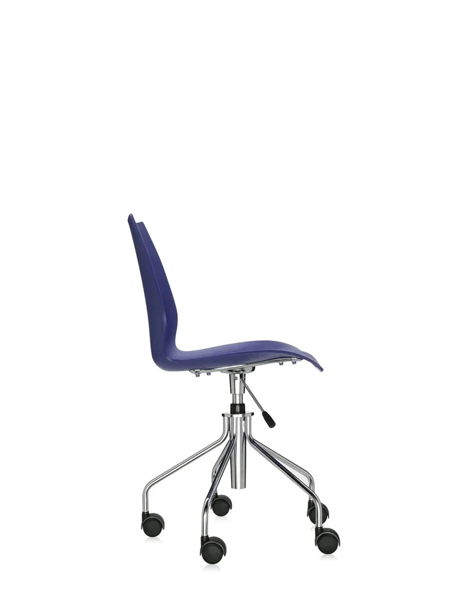 [product_category]-Kartell Maui Swivel Chair, Navy Blue-Kartell-8058967037296-028783M-KAR-10