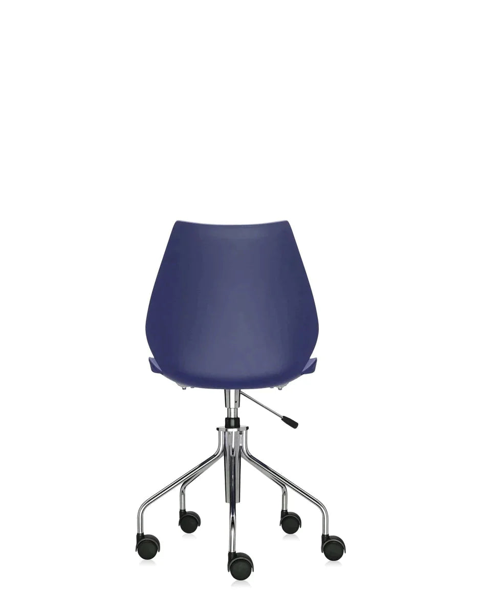 [product_category]-Kartell Maui Swivel Chair, Navy Blue-Kartell-8058967037296-028783M-KAR-11