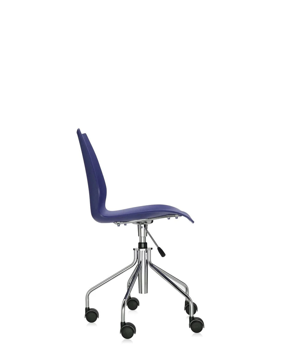 [product_category]-Kartell Maui Swivel Chair, Navy Blue-Kartell-8058967037296-028783M-KAR-3