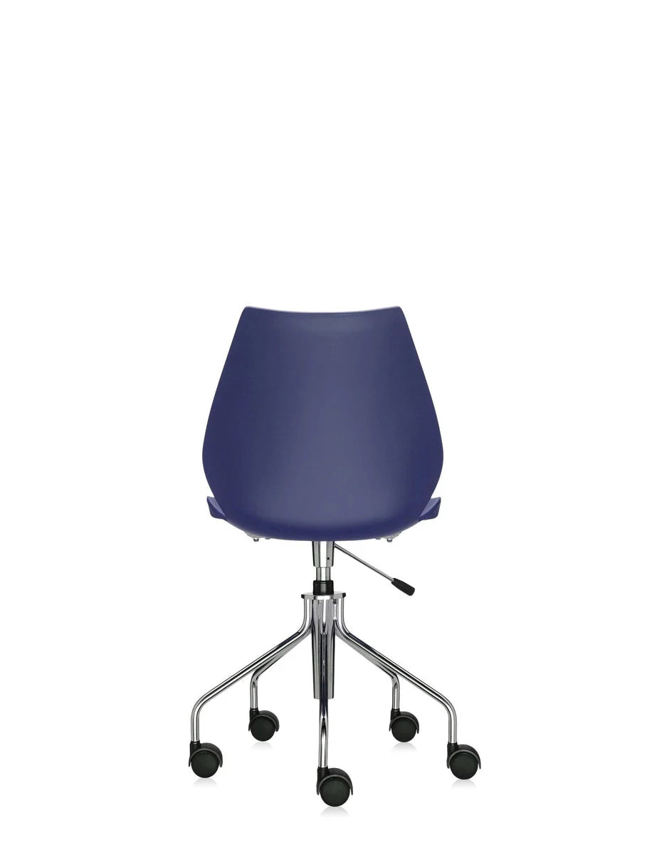 [product_category]-Kartell Maui Swivel Chair, Navy Blue-Kartell-8058967037296-028783M-KAR-4